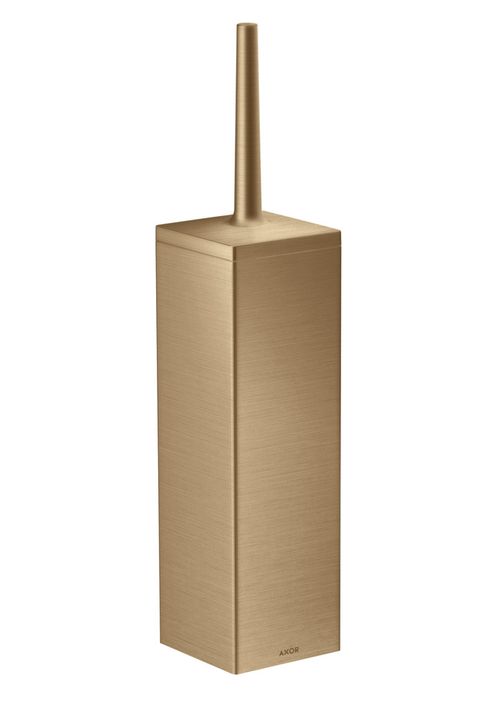 AXOR-HG-AXOR-Universal-Rectangular-Toilettenbuerstenhalter-Wandmontage-Brushed-Bronze-42655140 gallery number 1